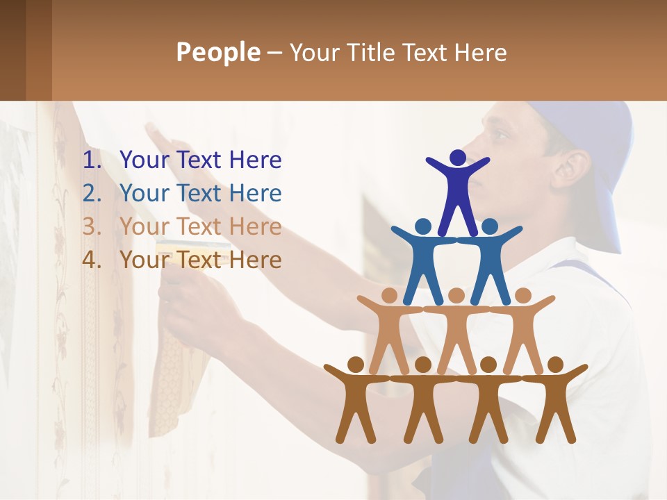 Part Power White PowerPoint Template