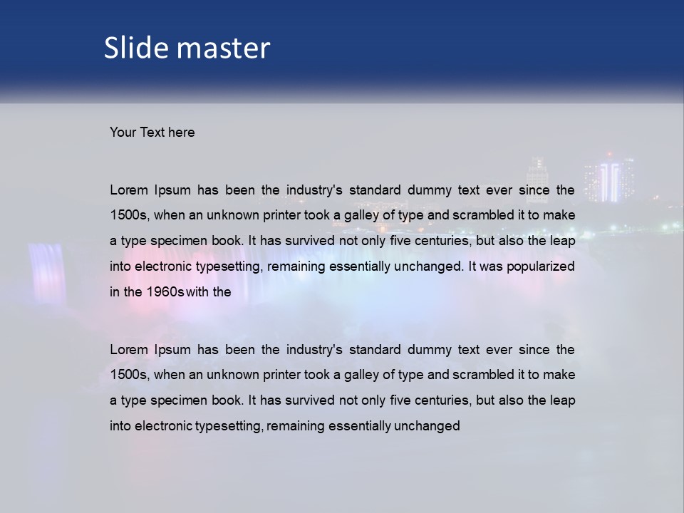 Ventilation White Industry PowerPoint Template