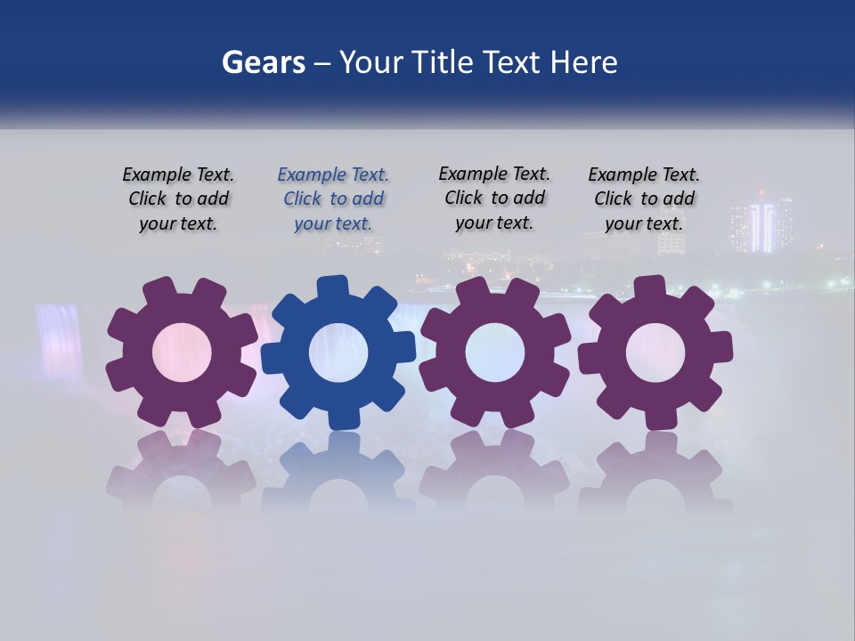 Ventilation White Industry PowerPoint Template