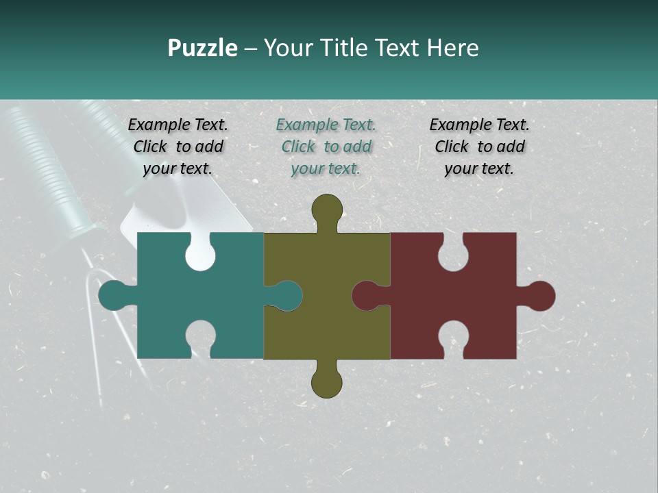 Unit Power White PowerPoint Template