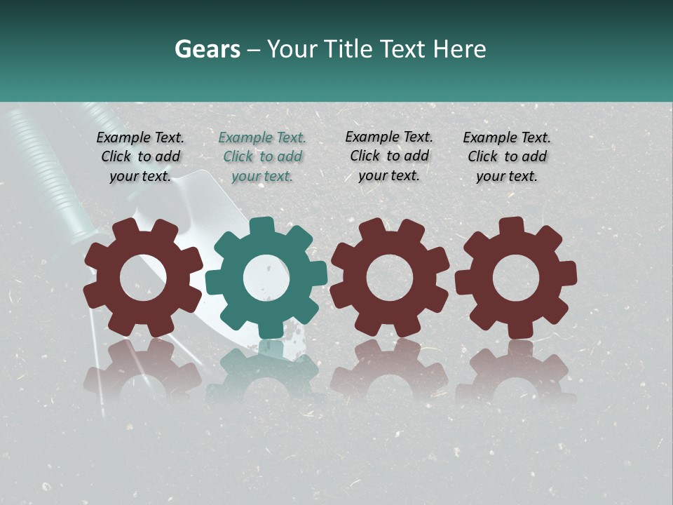 Unit Power White PowerPoint Template