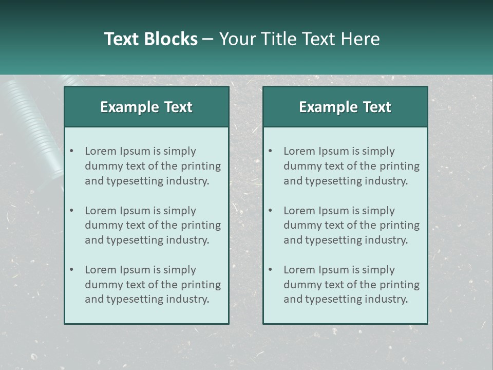 Unit Power White PowerPoint Template