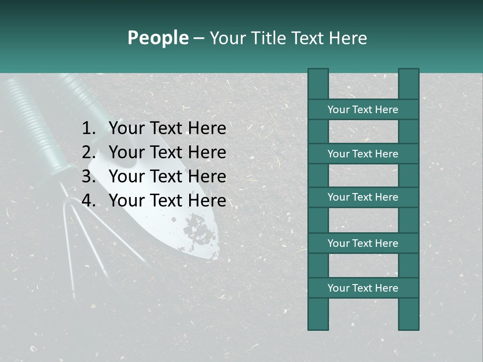 Unit Power White PowerPoint Template