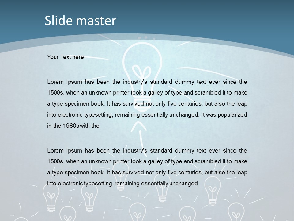 Ventilation House Equipment PowerPoint Template