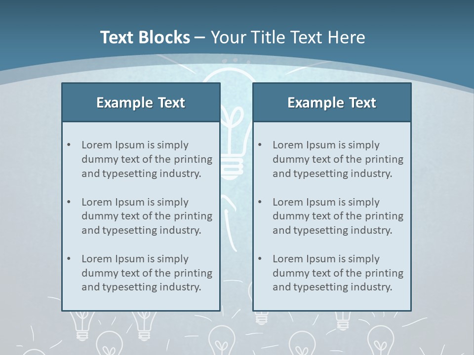 Ventilation House Equipment PowerPoint Template