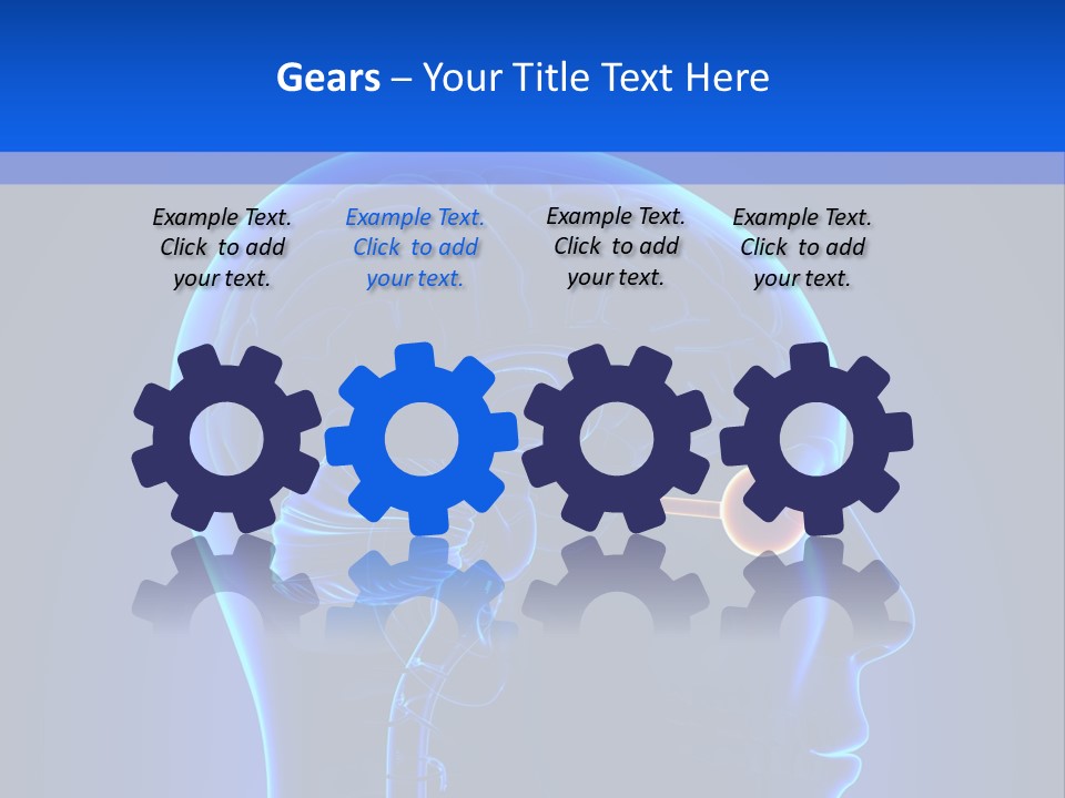 Electric Cooling Switch PowerPoint Template