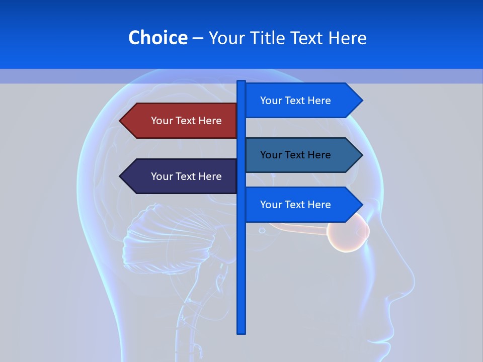 Electric Cooling Switch PowerPoint Template