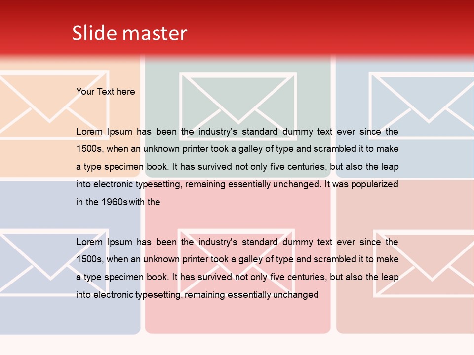 Conditioner Supply Home PowerPoint Template