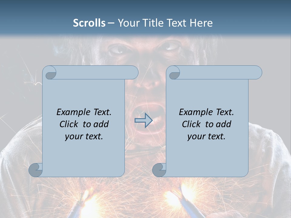 Home Air Heat PowerPoint Template