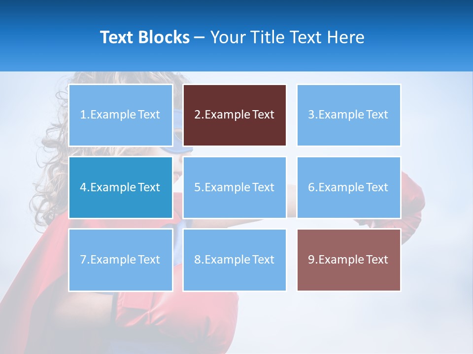 White Condition Equipment PowerPoint Template