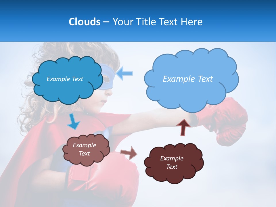 White Condition Equipment PowerPoint Template