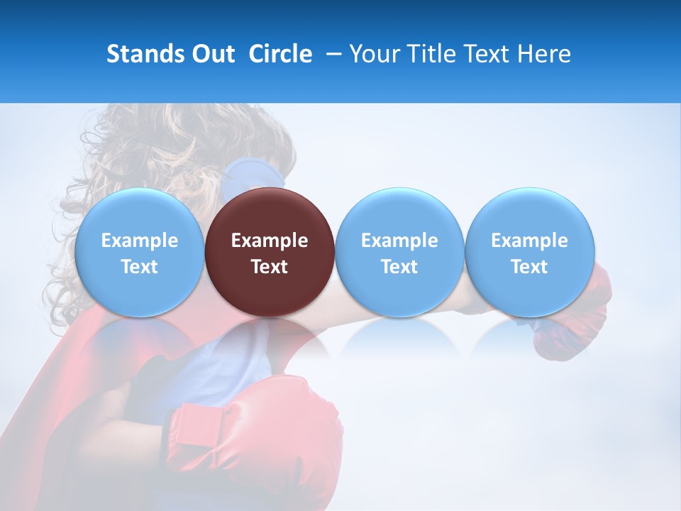 White Condition Equipment PowerPoint Template