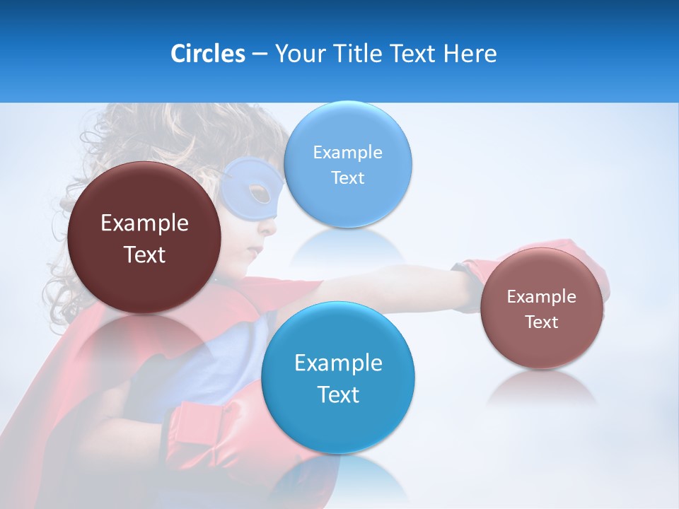 White Condition Equipment PowerPoint Template