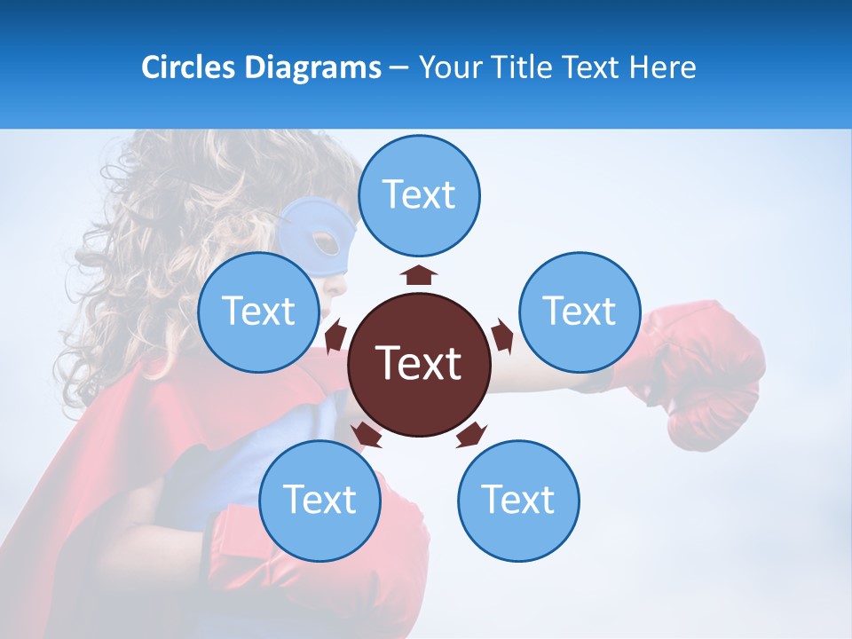 White Condition Equipment PowerPoint Template