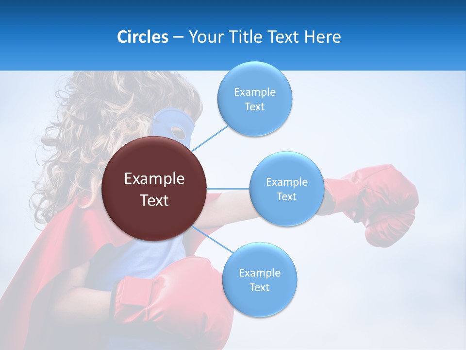 White Condition Equipment PowerPoint Template