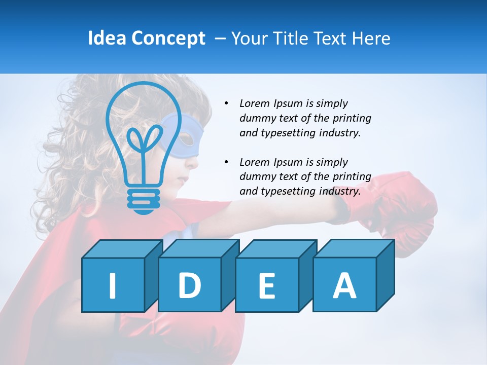 White Condition Equipment PowerPoint Template