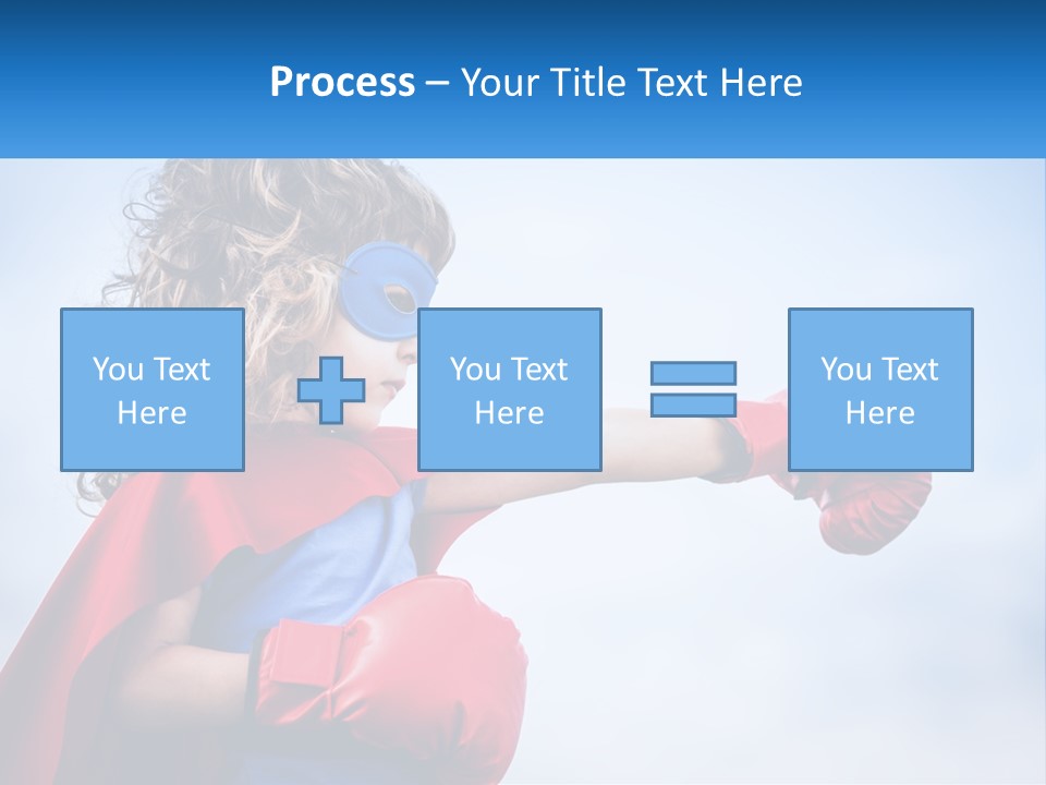 White Condition Equipment PowerPoint Template