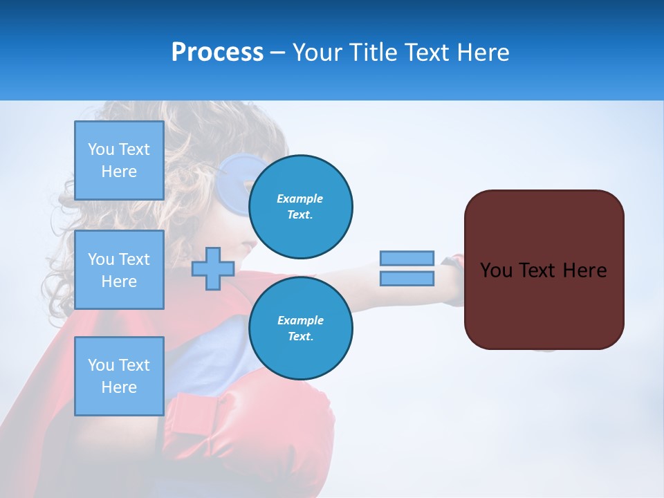 White Condition Equipment PowerPoint Template