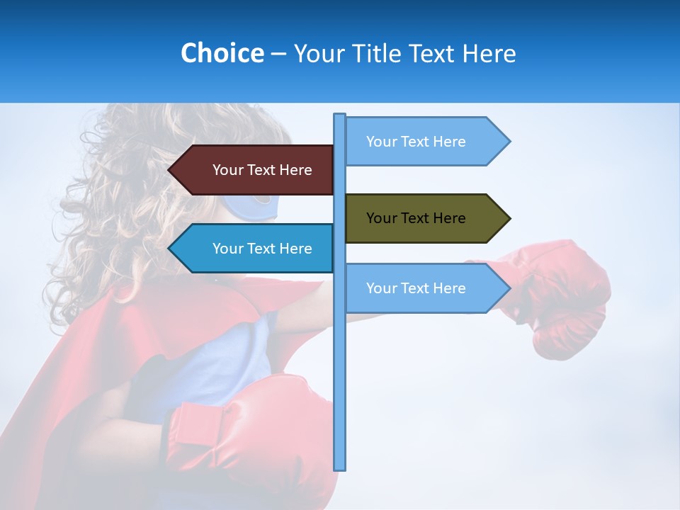 White Condition Equipment PowerPoint Template