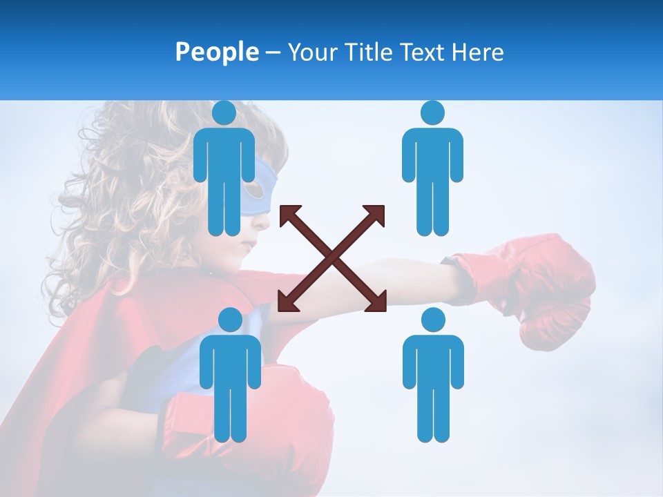 White Condition Equipment PowerPoint Template