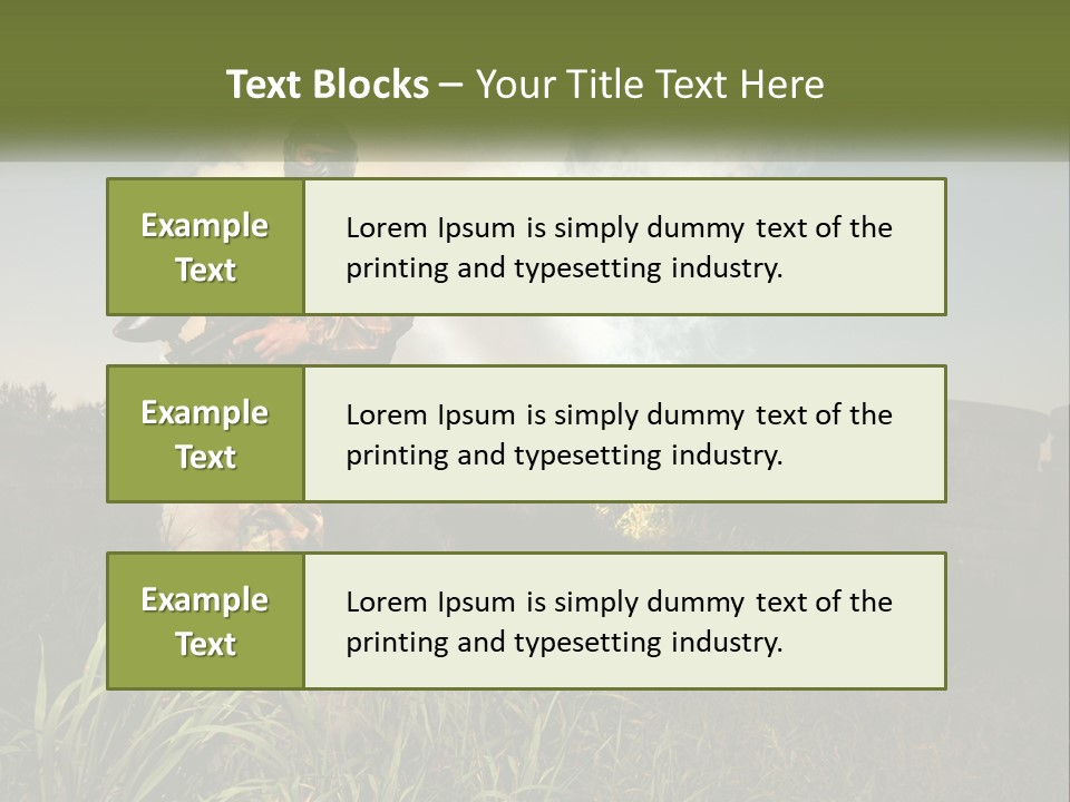 Climate System Supply PowerPoint Template
