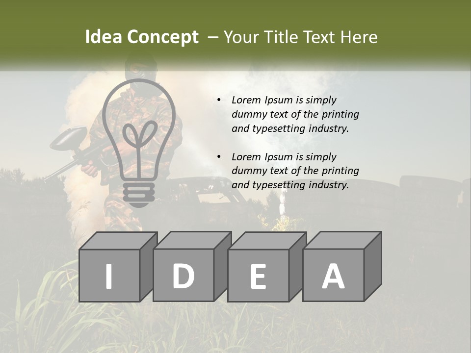 Climate System Supply PowerPoint Template