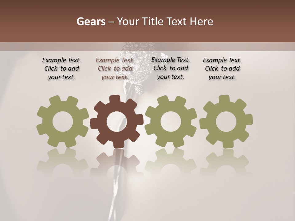 Cool Technology System PowerPoint Template