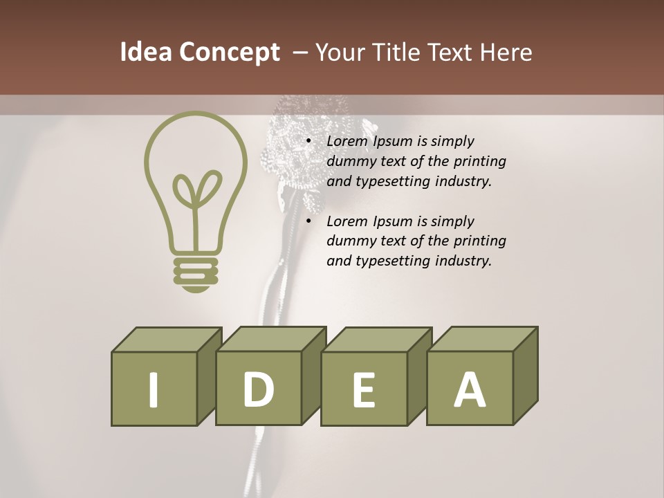 Cool Technology System PowerPoint Template