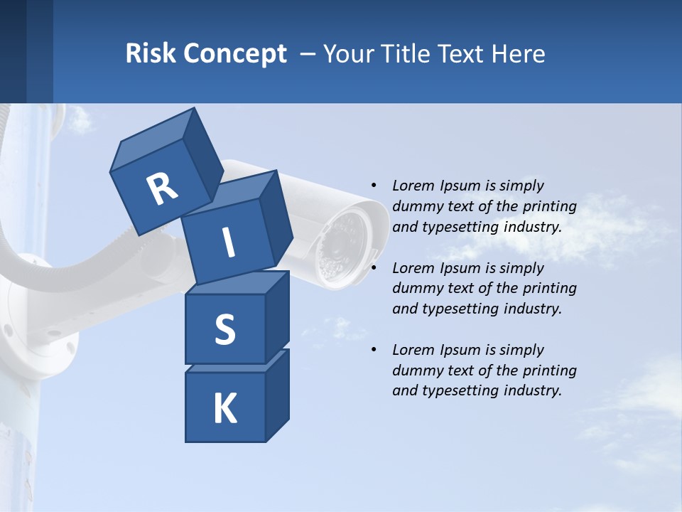Condition Electric Switch PowerPoint Template