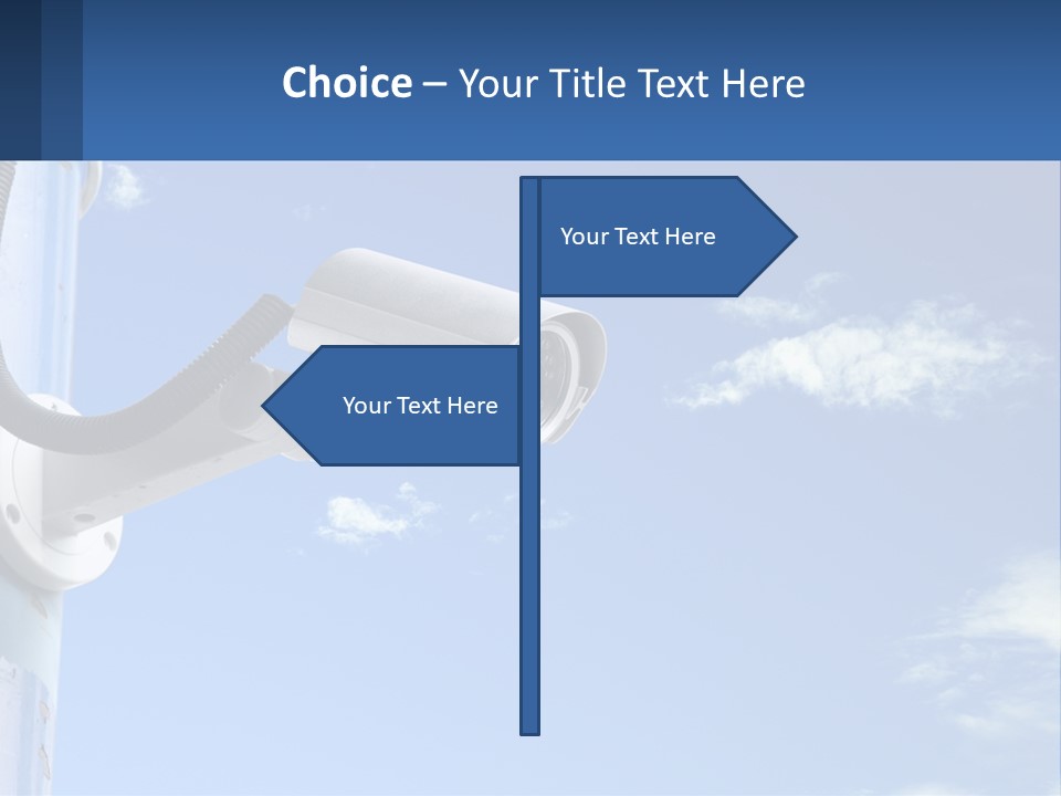 Condition Electric Switch PowerPoint Template