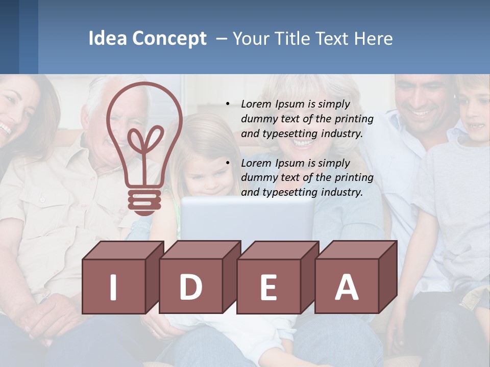 Climate Switch Air PowerPoint Template