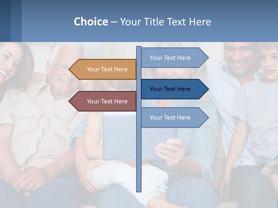 Climate Switch Air PowerPoint Template