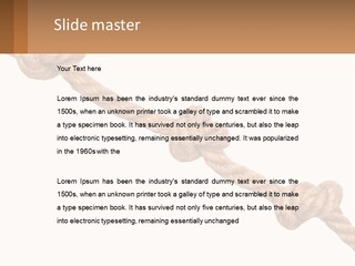 System Electricity House PowerPoint Template