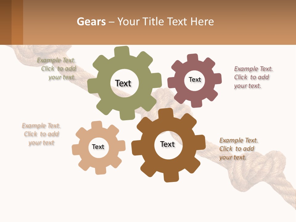 System Electricity House PowerPoint Template