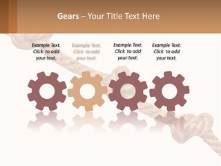 System Electricity House PowerPoint Template