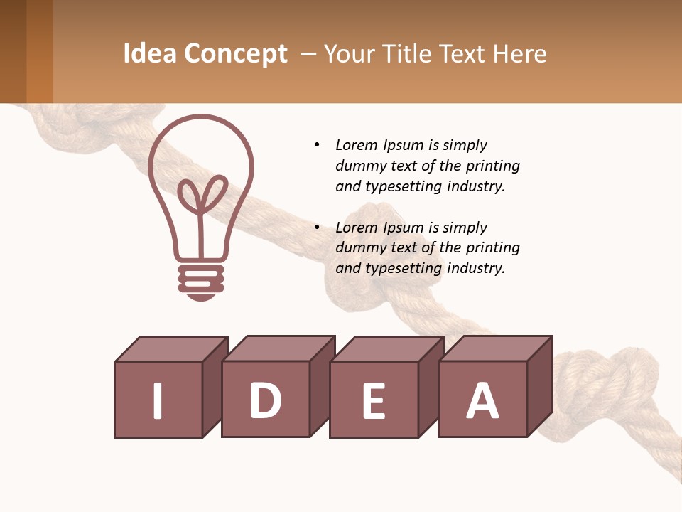 System Electricity House PowerPoint Template