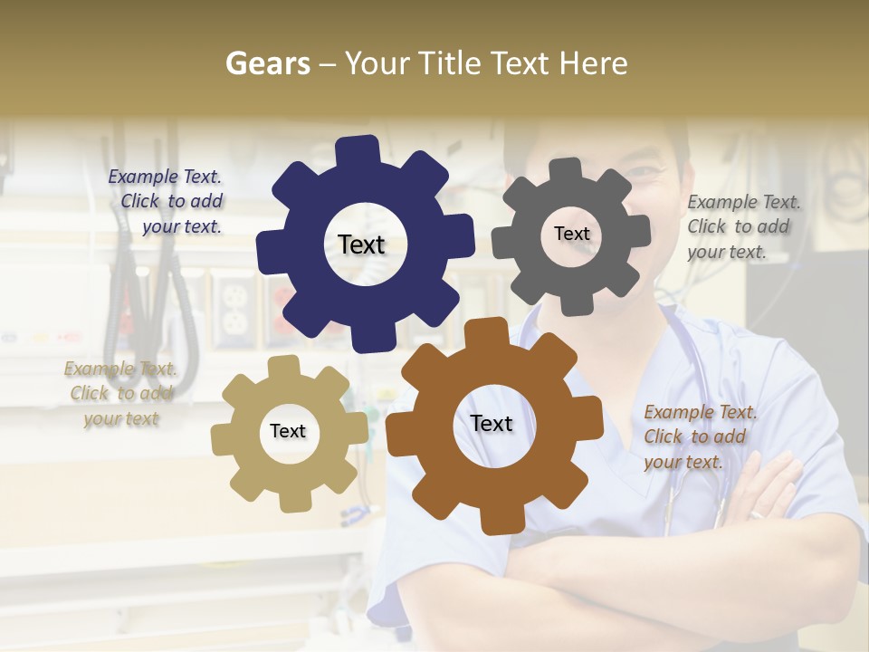 Supply Part Ventilation PowerPoint Template