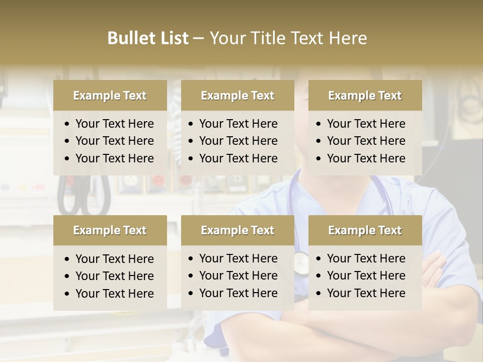Supply Part Ventilation PowerPoint Template