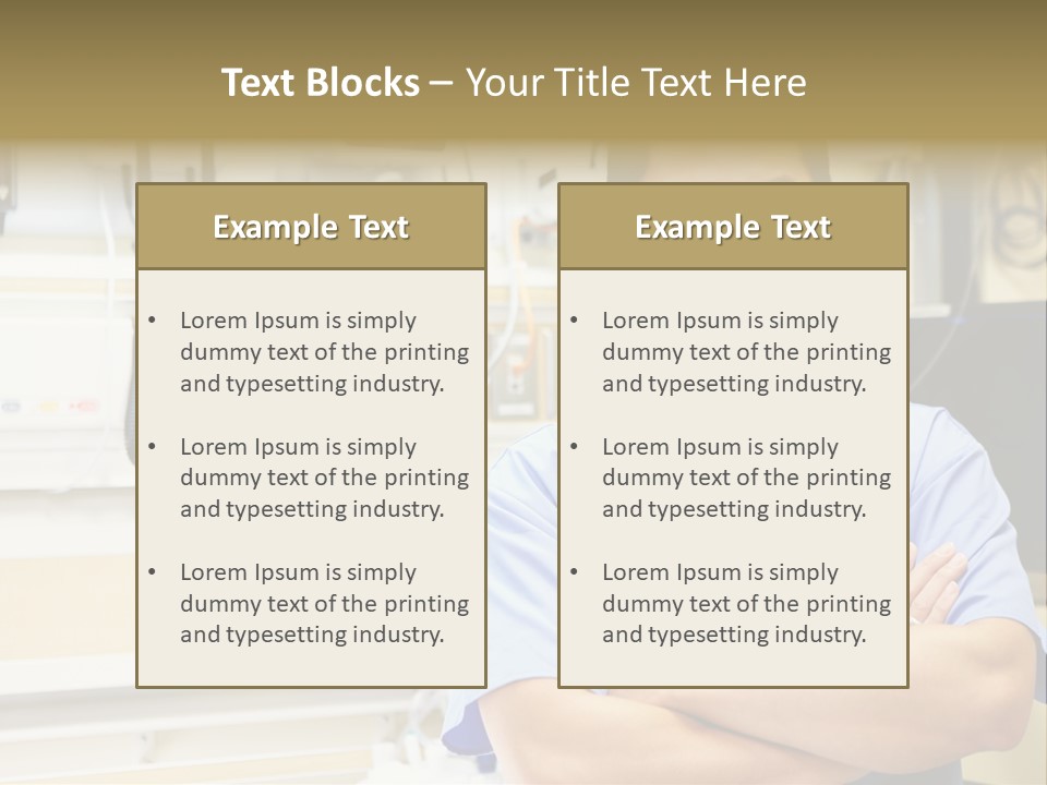 Supply Part Ventilation PowerPoint Template
