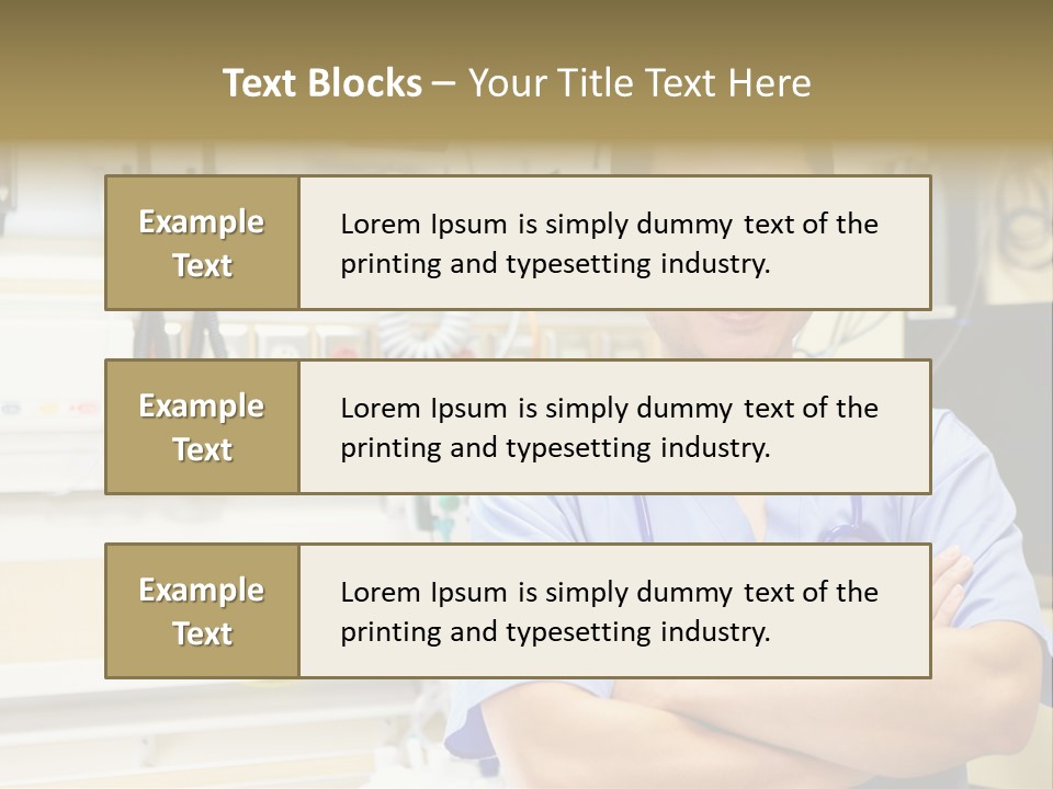 Supply Part Ventilation PowerPoint Template