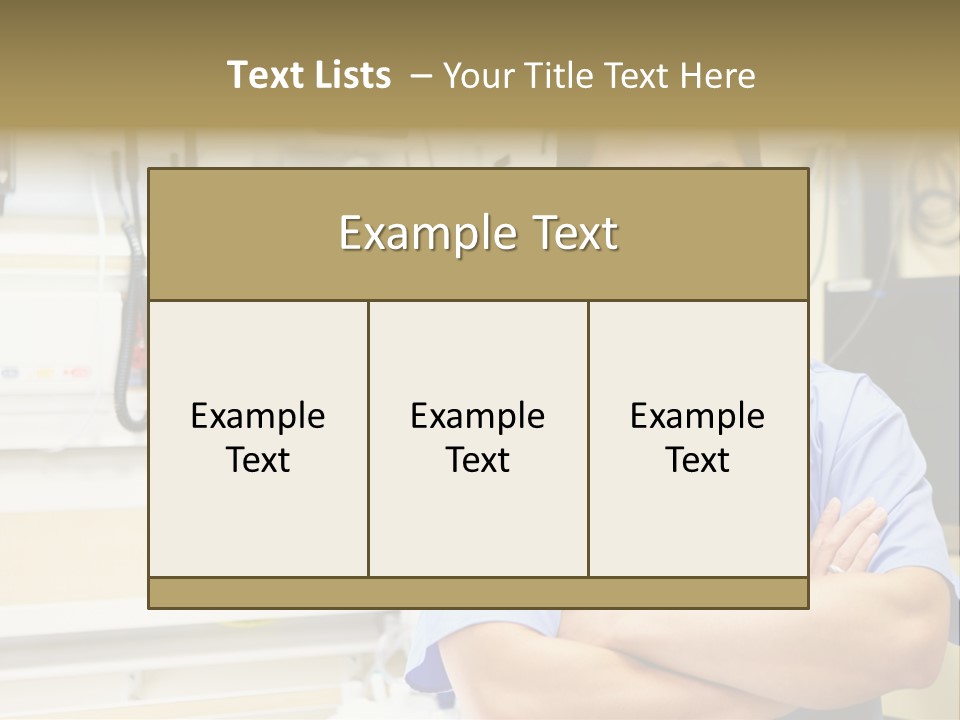 Supply Part Ventilation PowerPoint Template