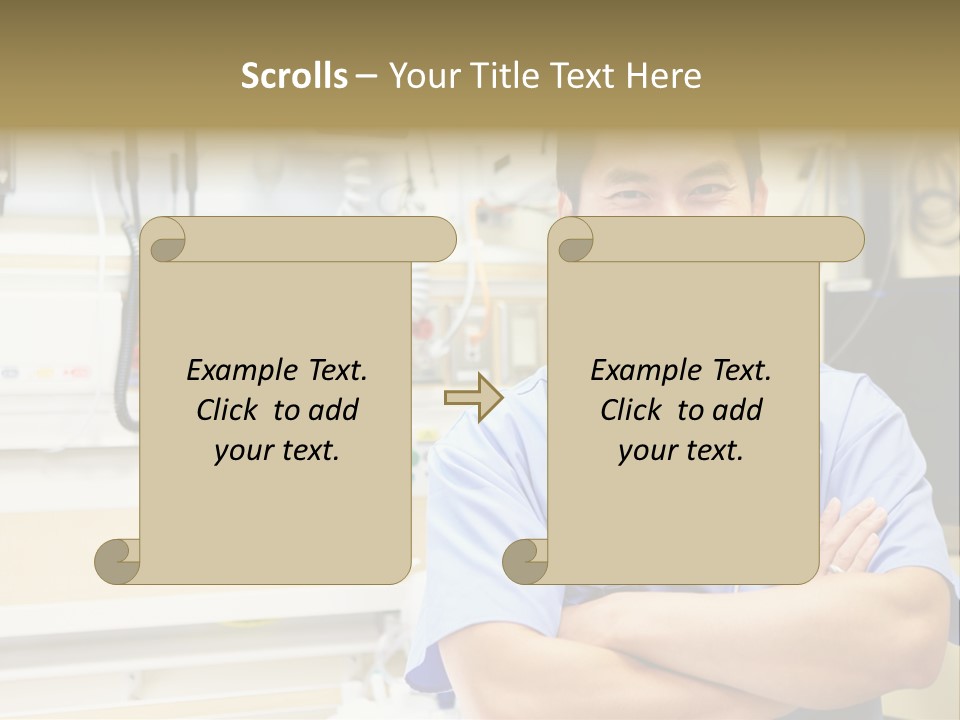 Supply Part Ventilation PowerPoint Template