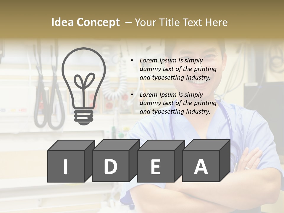 Supply Part Ventilation PowerPoint Template