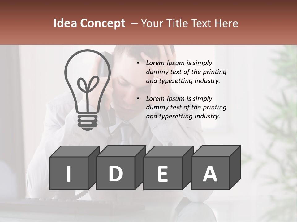 Home Remote Industry PowerPoint Template