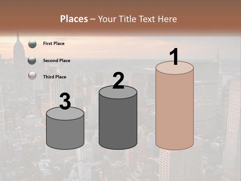 White Industry Electric PowerPoint Template