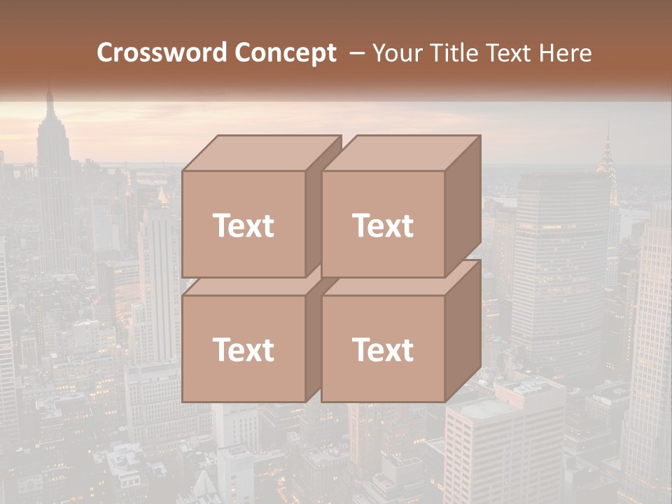 White Industry Electric PowerPoint Template