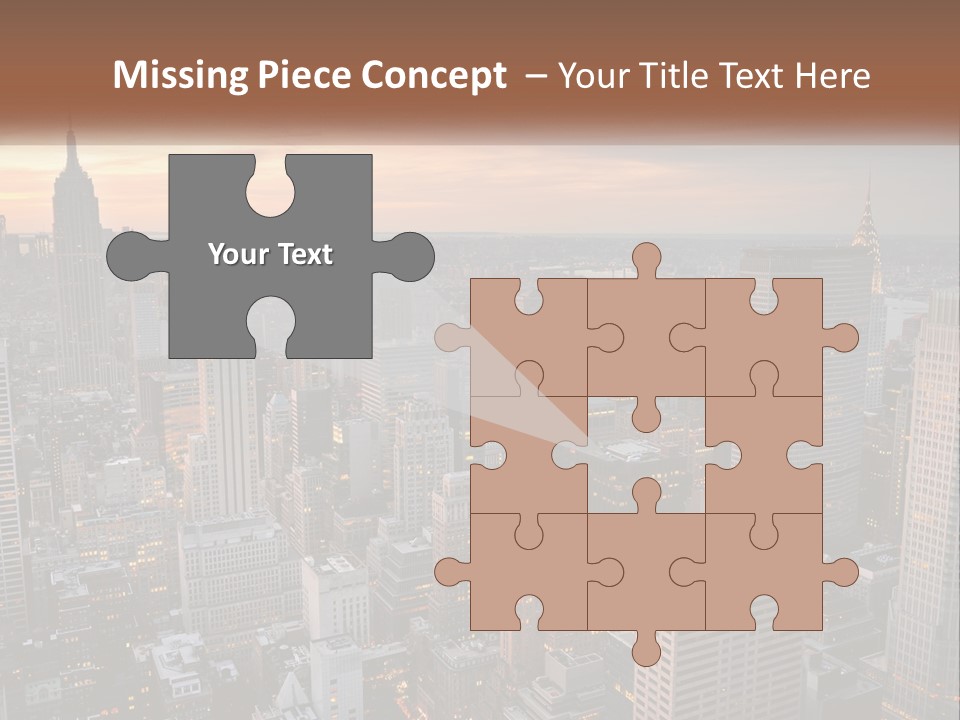 White Industry Electric PowerPoint Template