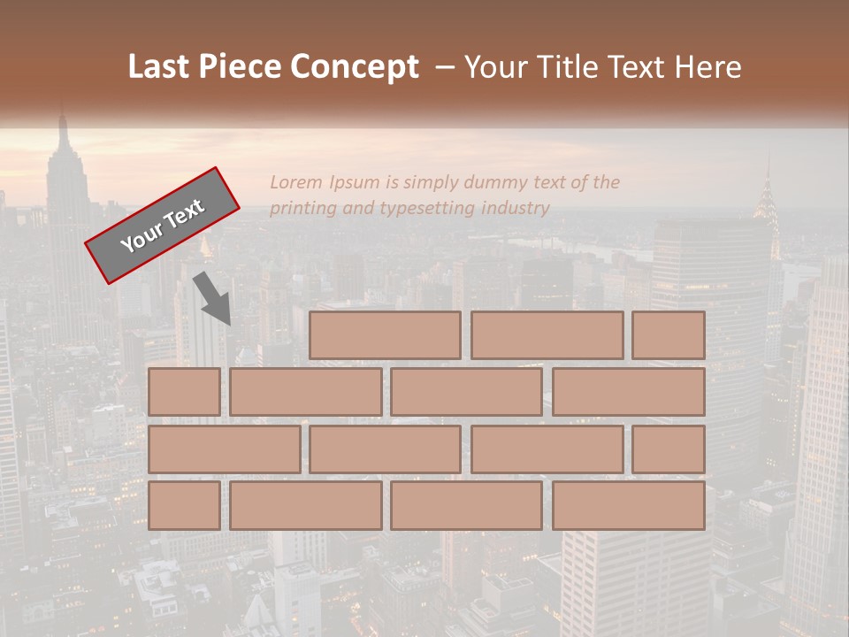 White Industry Electric PowerPoint Template