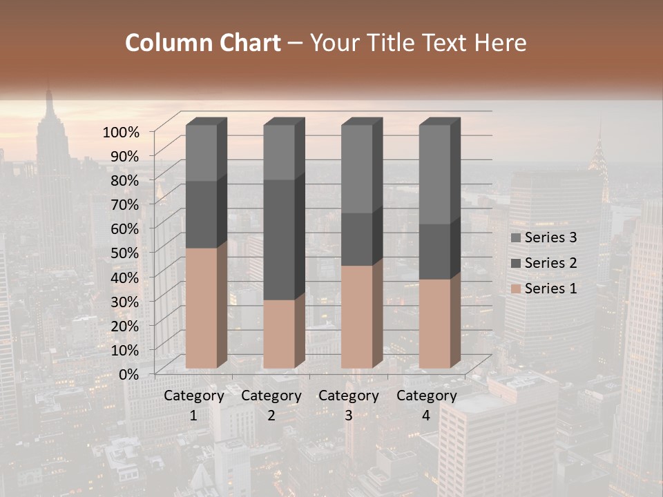 White Industry Electric PowerPoint Template