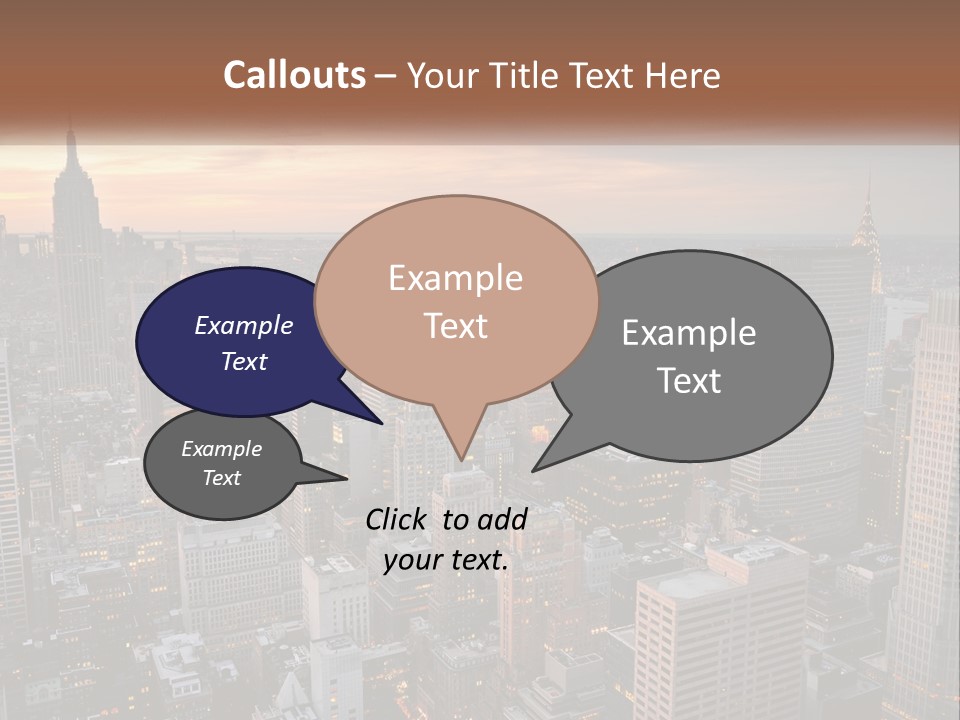 White Industry Electric PowerPoint Template